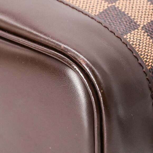 LOUIS VUITTON Authentic Brown Damier Canvas Backpack main image 15